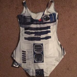 R2D2 artoo one piece swim suit